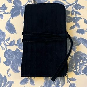 Sezane Velvet Inoui Edition Jewelry Wrap Pouch
